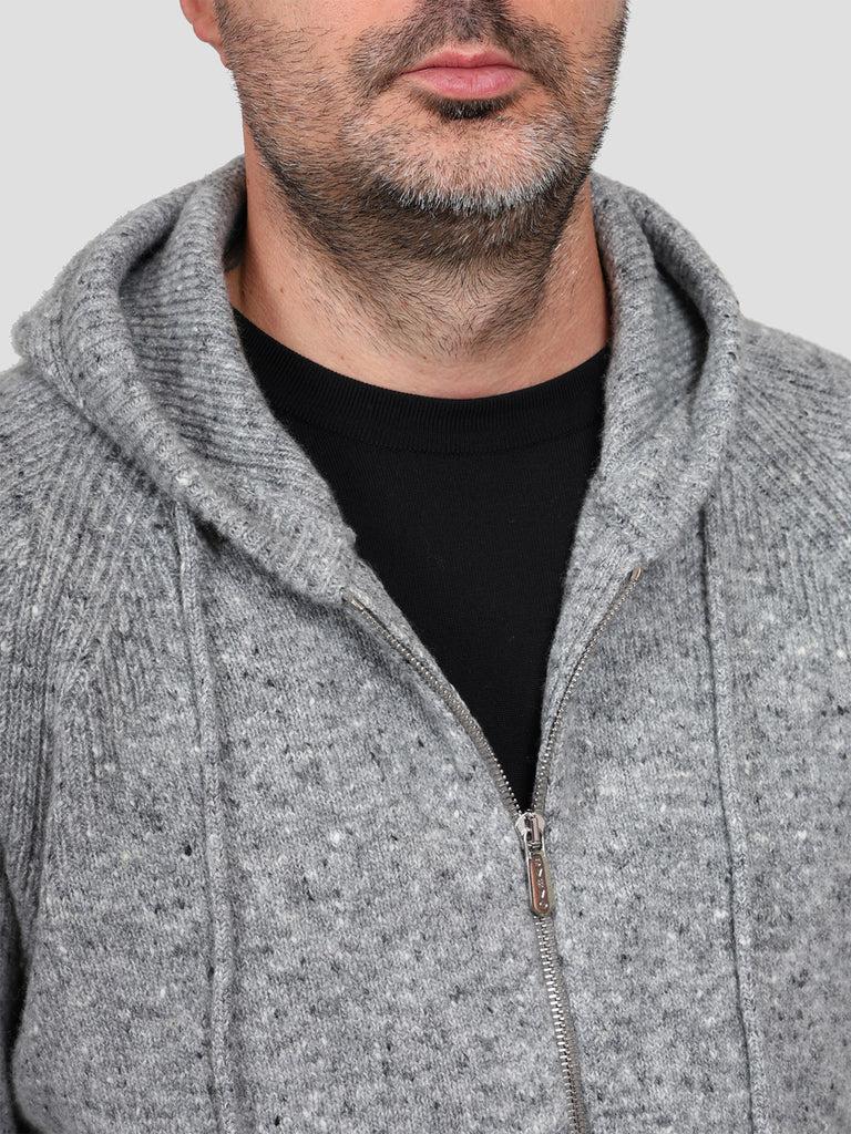 Svevo Giubbotto con zip Lana Cashmere e Poliammide Grigio Acquista Ora