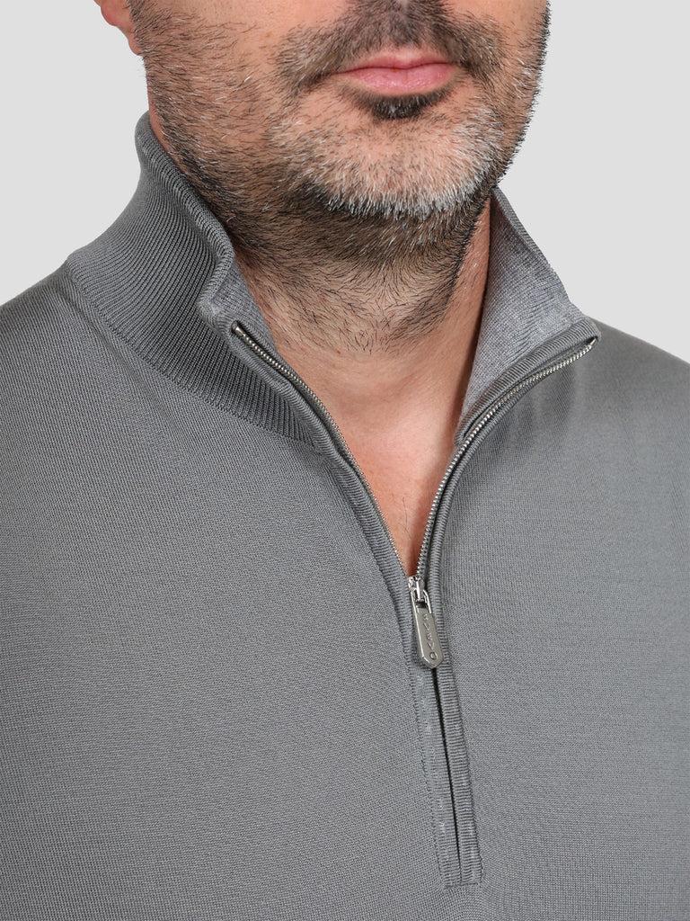 Svevo Lupetto Lana Merino Superfine 160's Grigio Presa