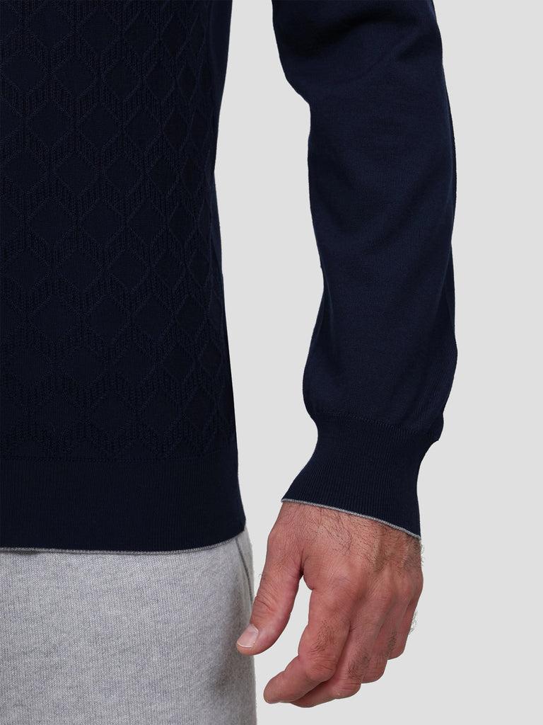 Svevo Maglia Polo Lana Merino Superfine 160's Blu Online