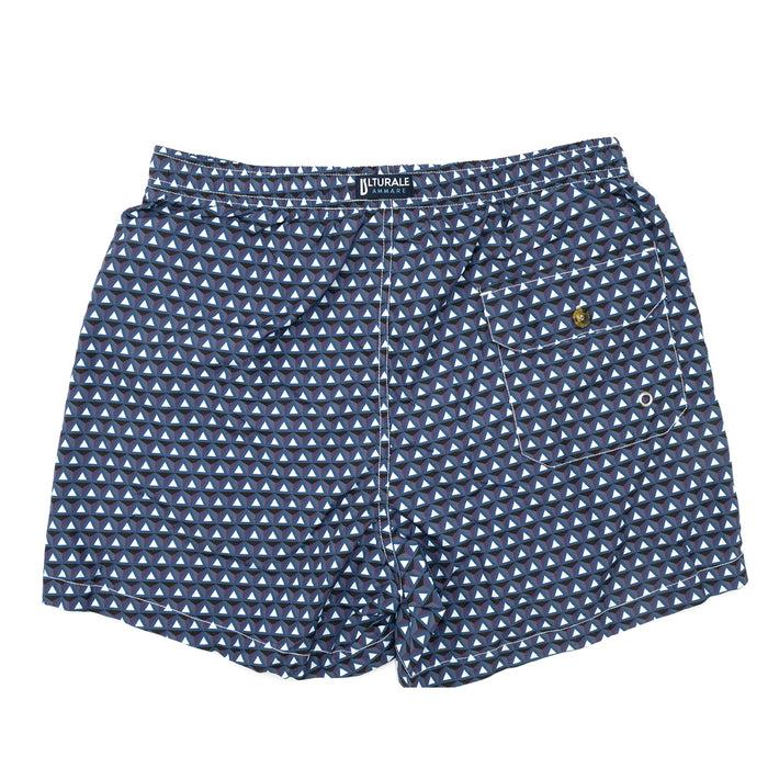 Ulturale Costume con pattern prisma blu e viola – Ulturale Negozi Online