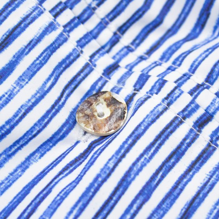 Ulturale Costume bianco con righe blu – Ulturale Consegna Veloce