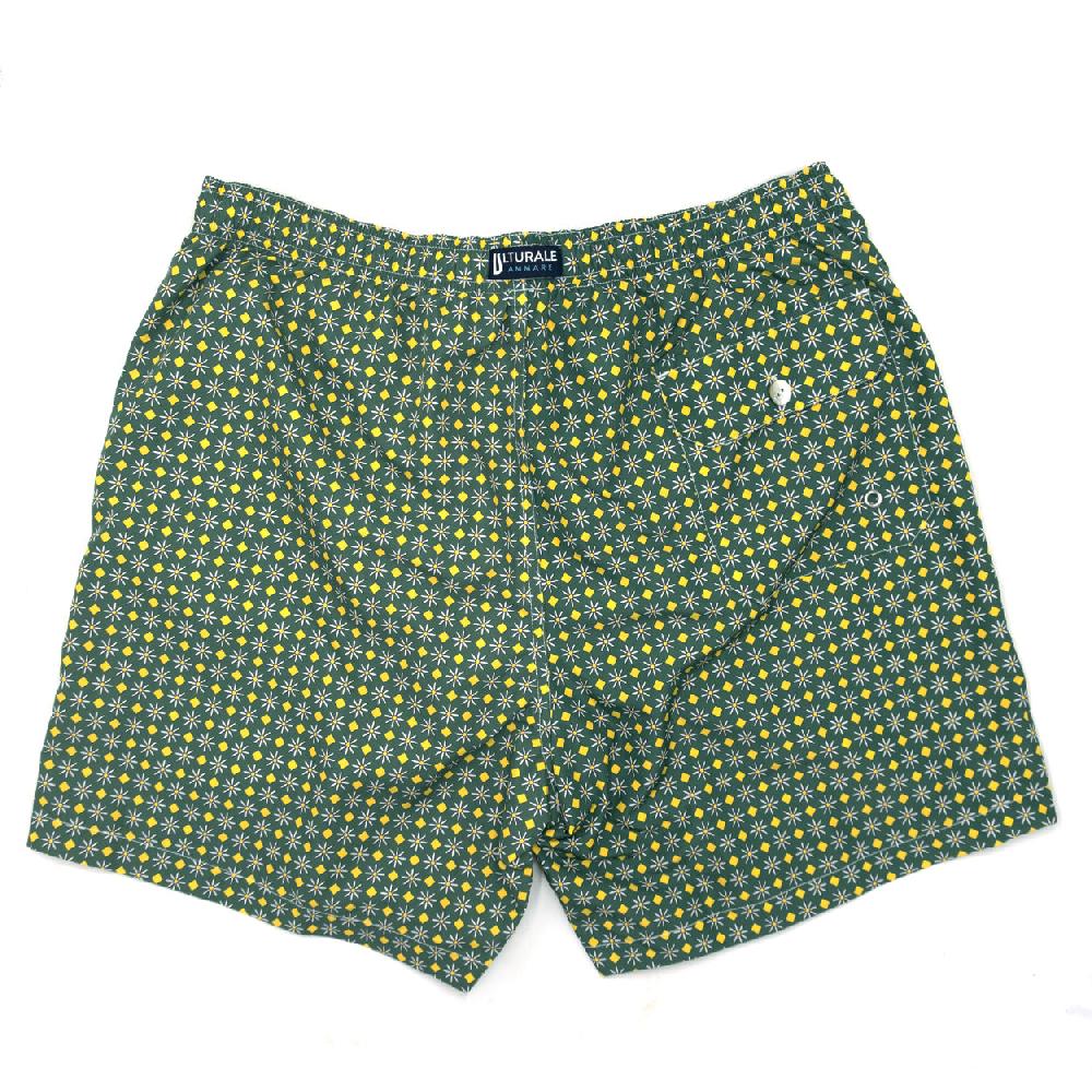 Ulturale Costume verde con pattern floreale – Ulturale Convenienza