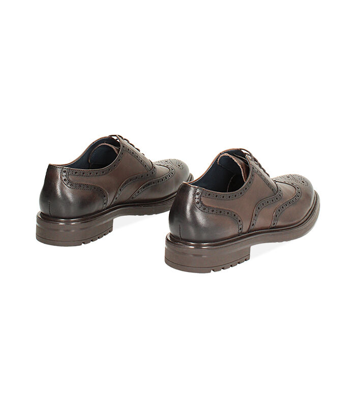 Valerio 1966 Stringate oxford moro in pelle | Valerio 1966 Shopping Online