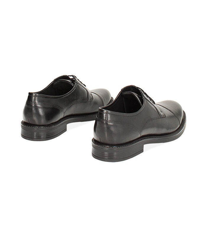 Valerio 1966 MAN SHOES OXFORD LEATHER NERO Presa