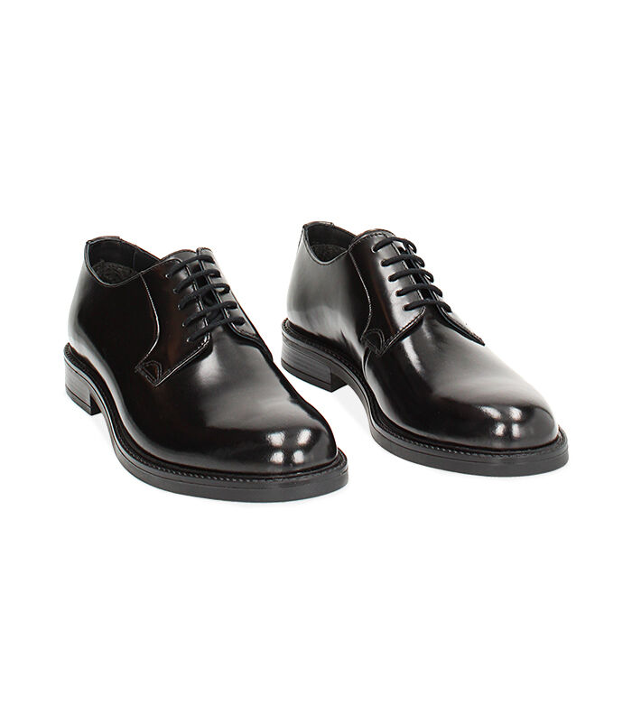 Valerio 1966 Stringate nere in pelle abrasivata | Valerio 1966 Offerta