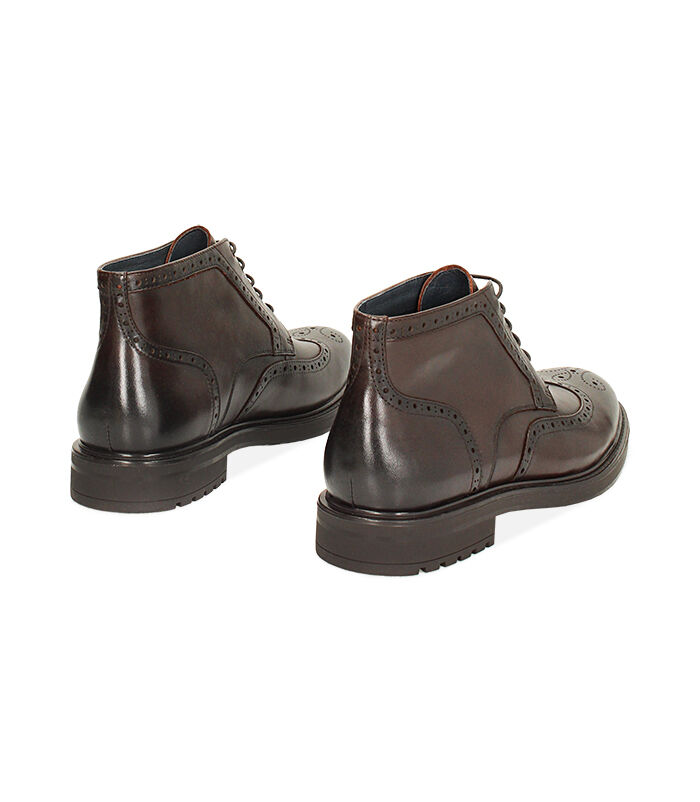 Valerio 1966 Polacchino stile oxford in pelle moro | Valerio 1966 2025