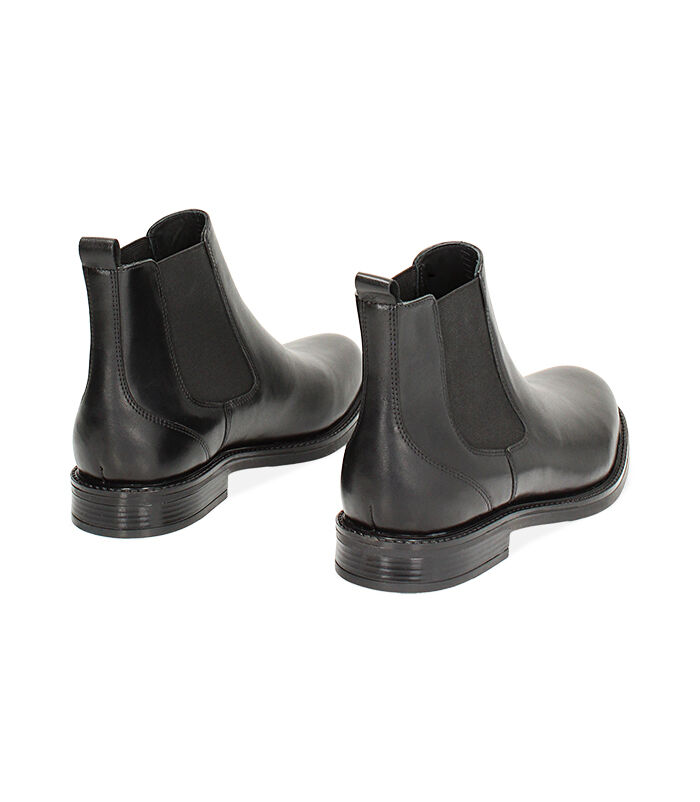 Valerio 1966 Beatles di pelle nero classico | Valerio 1966 Saldi Di Fabbrica