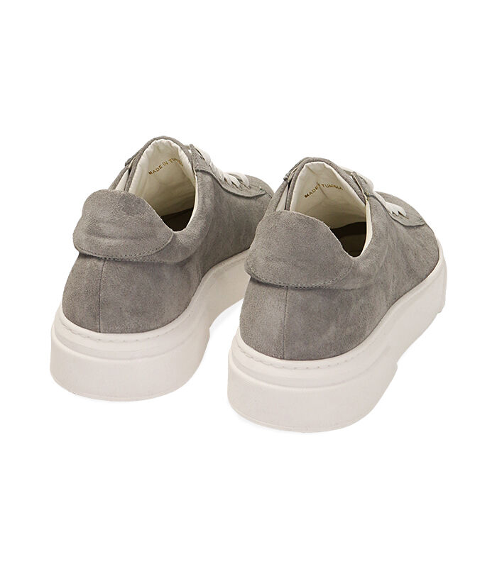 Valerio 1966 Sneakers in camoscio grigie | Valerio 1966 Promozione
