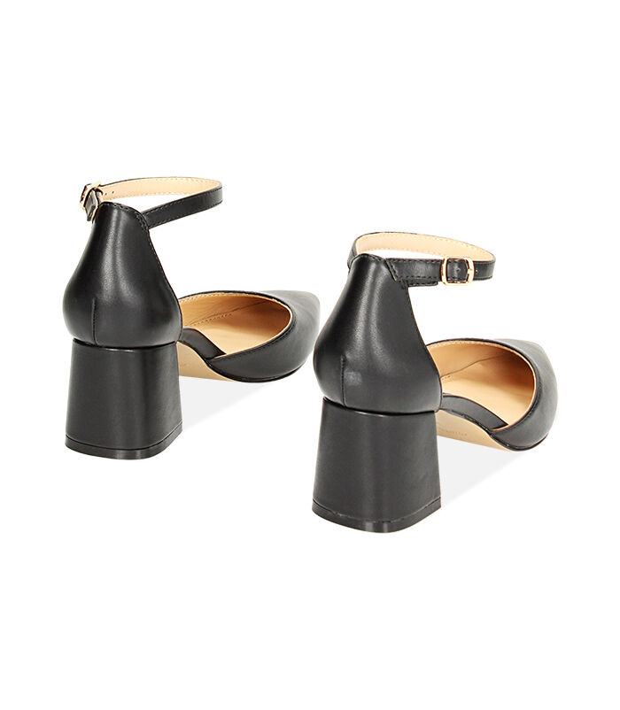 Valerio 1966 Décolleté donna cinturino nere tacco 6 cm | Valerio 1966 Qualità Garantita