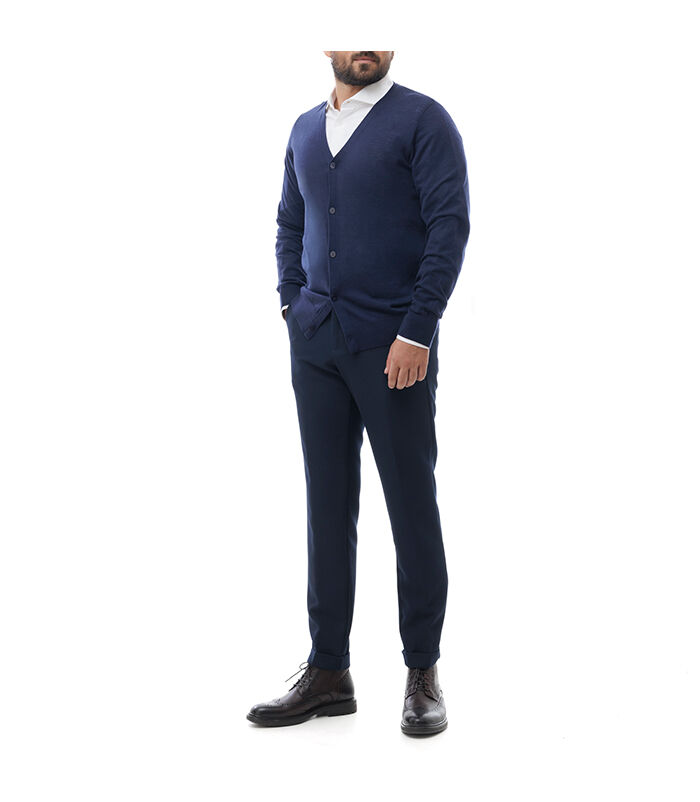 Valerio 1966 Cardigan blu | Valerio 1966 Latest fashion