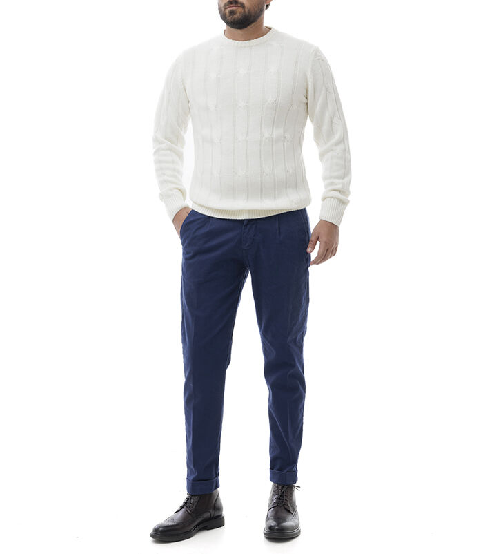 Valerio 1966 Maglione panna a trecce | Valerio 1966 Offerta temporanea