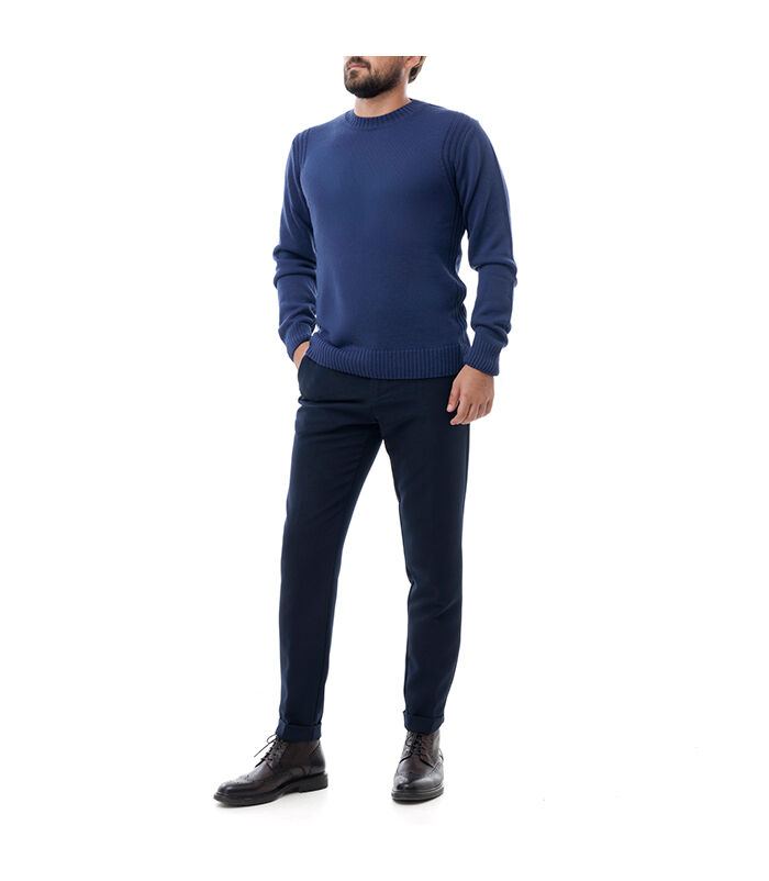 Valerio 1966 Maglione blu notte casual | Valerio 1966 Nuovi prodotti