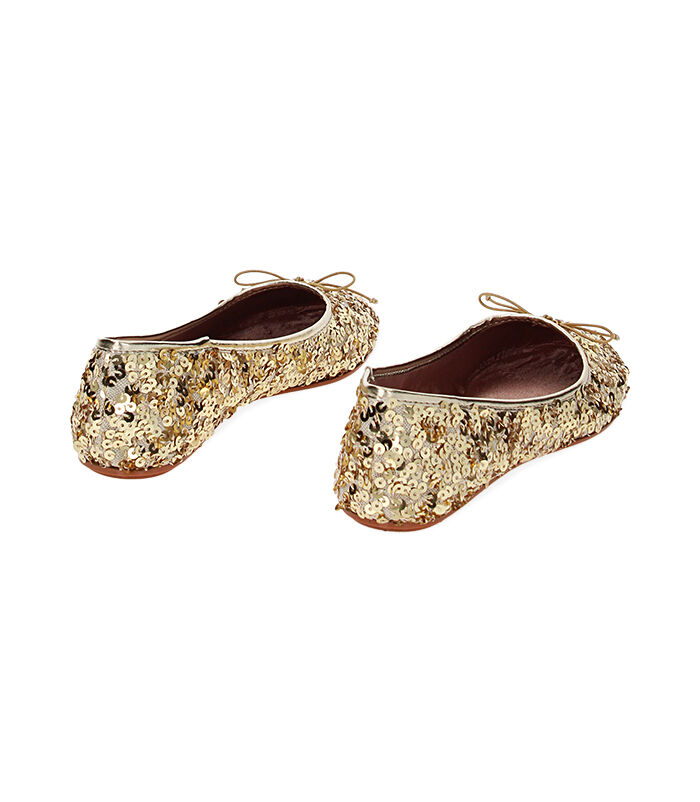 Valerio 1966 Ballerine oro con paillettes | Valerio 1966 Solo un giorno rimasto