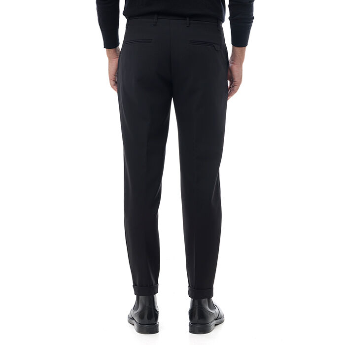 Valerio 1966 Pantalone nero elegante | Valerio 1966 Qualità