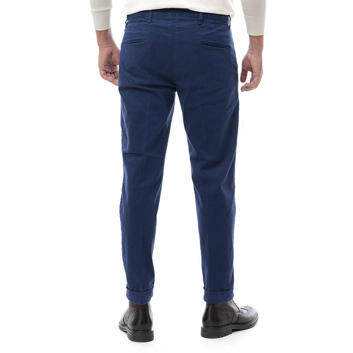 Valerio 1966 Pantalone blu di cotone | Valerio 1966 Pezzi Unici
