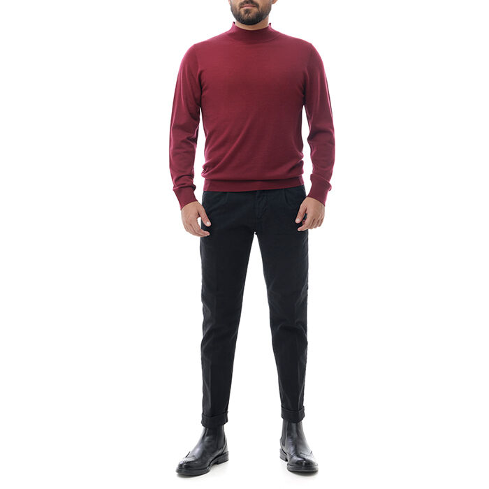 Valerio 1966 Pantalone nero di cotone | Valerio 1966 Negozi Online