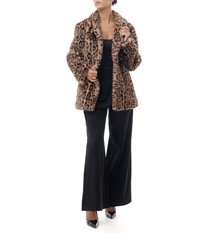 Valerio 1966 Pelliccia corta leopard | Valerio 1966 Nuova