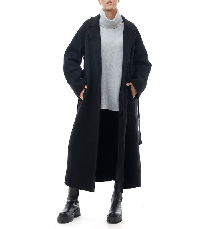 Valerio 1966 Cappotto nero | Valerio 1966 Liquidazione