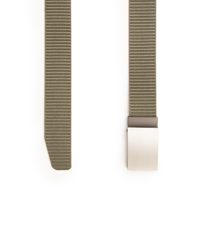 Valerio 1966 Cintura militare in tessuto intrecciato con fibbia a placca uomo | Valerio 1966 Only for today