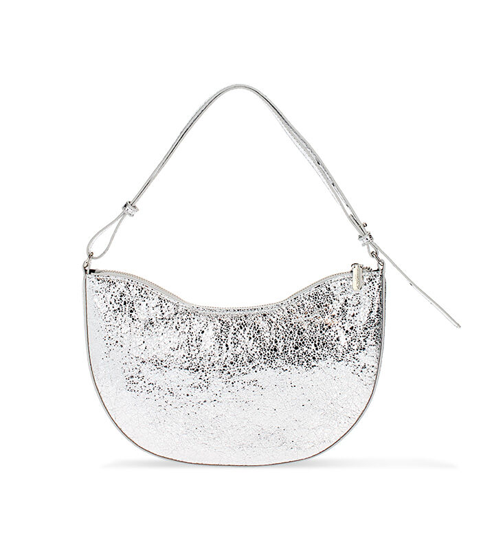 Valerio 1966 Minibag laminata argento | Valerio 1966 Sostegno trimestrale