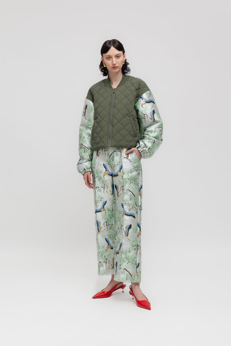 Weili zheng Bomber heritage con maniche a contrasto Qualità Garantita