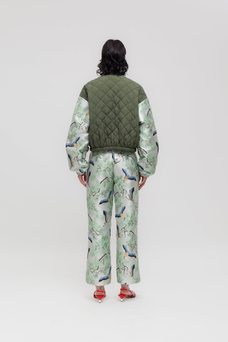 Weili zheng Bomber heritage con maniche a contrasto Qualità Garantita