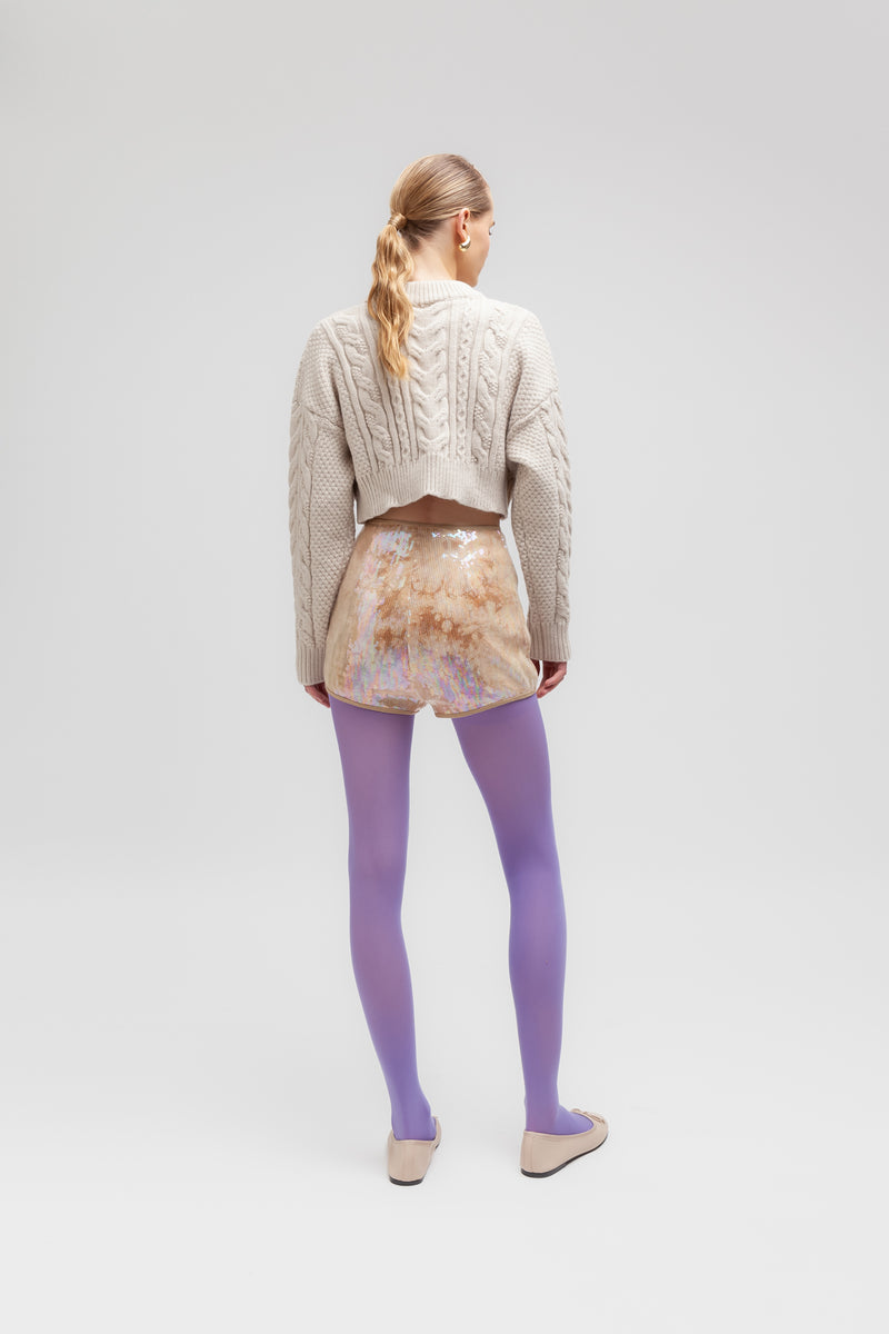 Weili zheng Culotte in paillettes Promozione Limitata