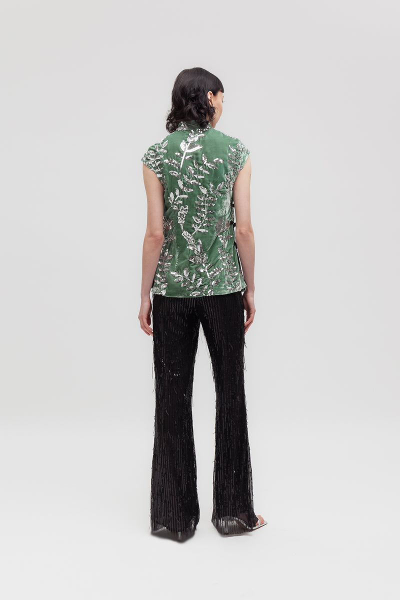 Weili zheng Top qipao weili zheng Fino Al -60%
