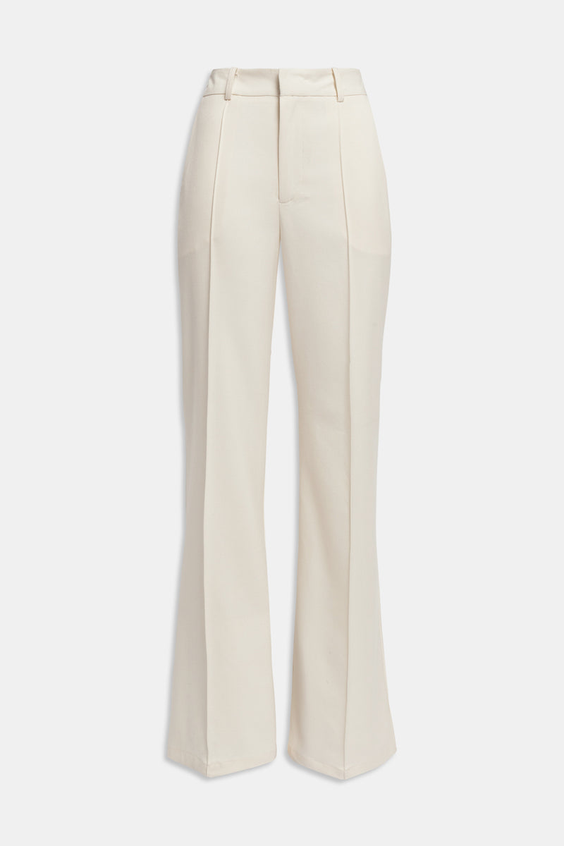 Weili zheng Pantalone flare in gabardina Affare Del Giorno