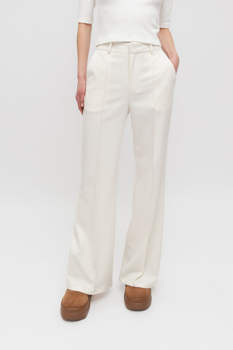 Weili zheng Pantalone flare in gabardina Affare Del Giorno