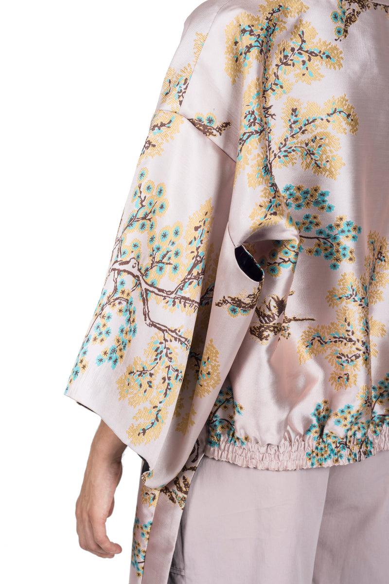 Weili zheng Kimono bomber broccato Presa