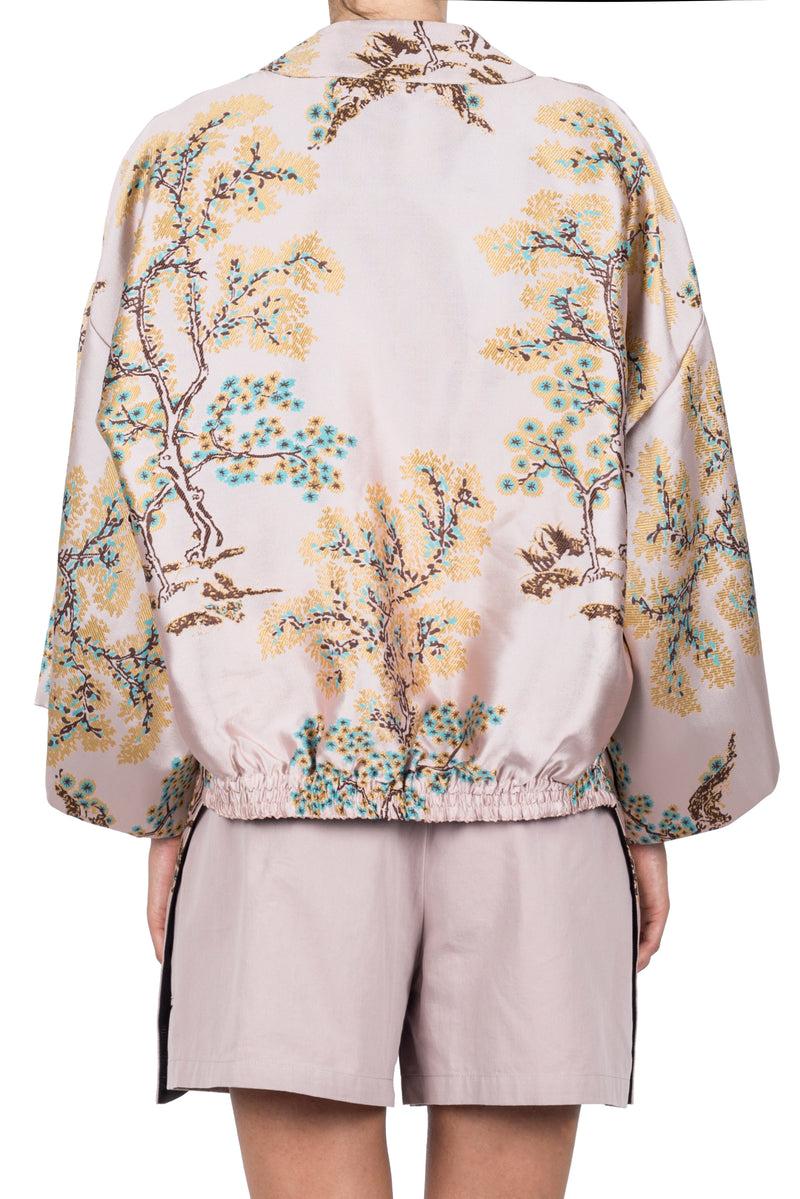 Weili zheng Kimono bomber broccato Presa