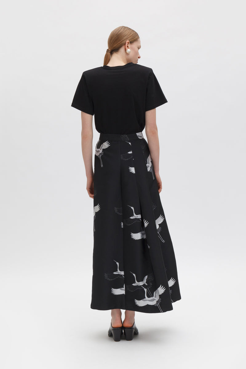 Weili zheng Maxi gonna in jaquard Sconto