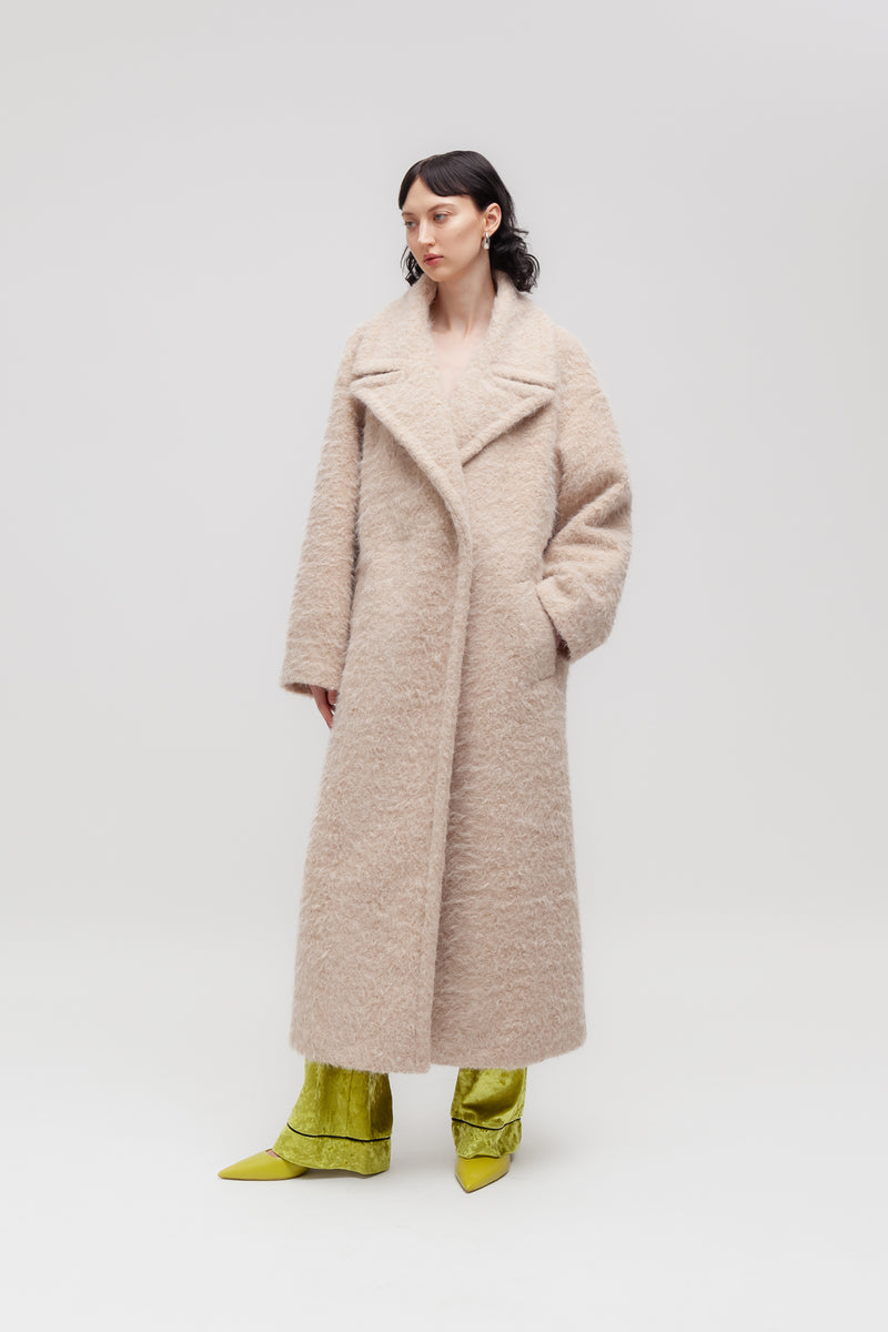 Weili zheng Cappotto lungo in feltro Saldi