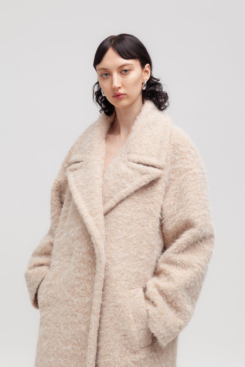 Weili zheng Cappotto lungo in feltro Saldi