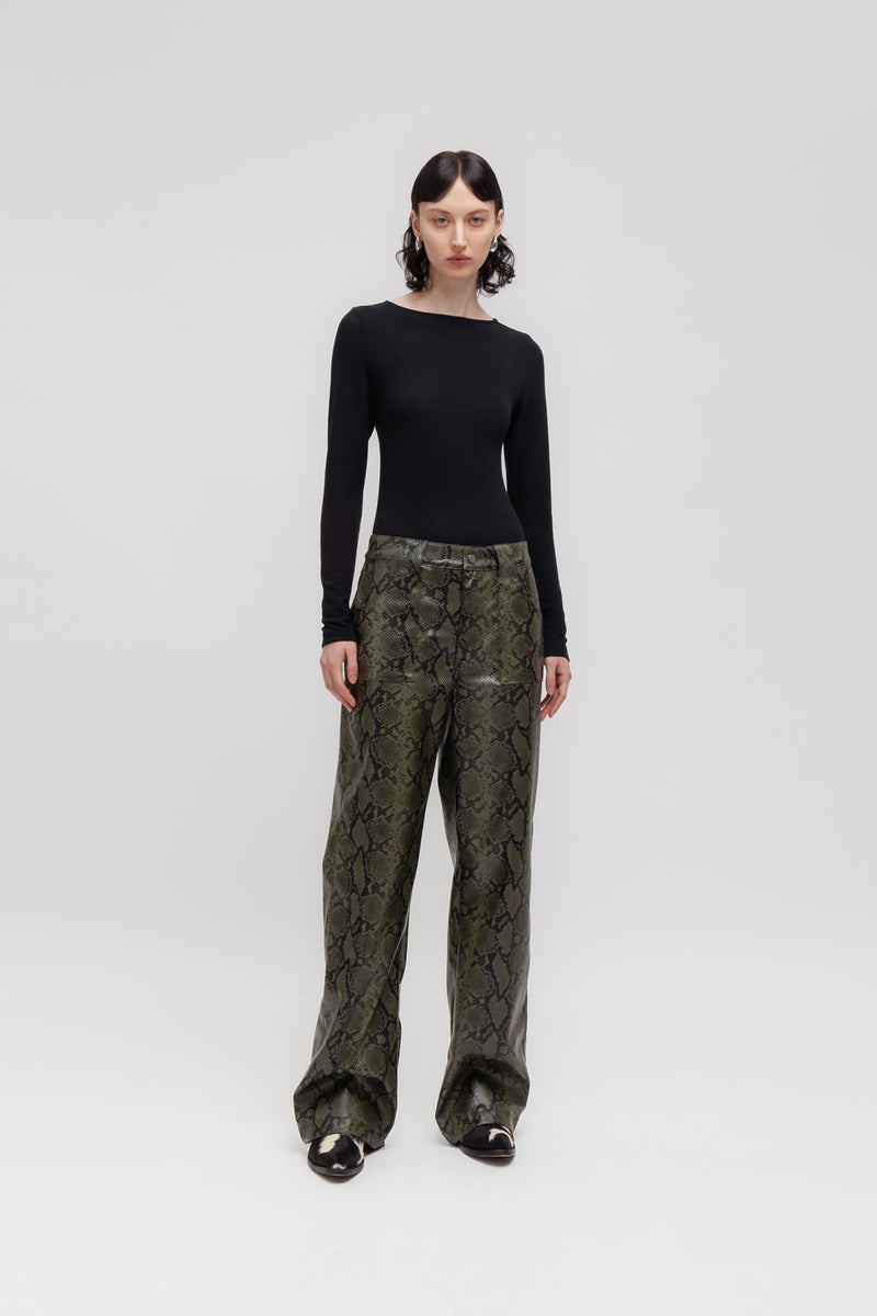 Weili zheng Body con scollo a barca Offerte