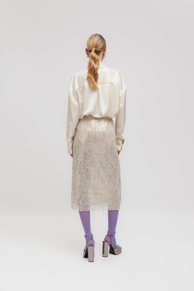 Weili zheng Camicia in satin Hotsell