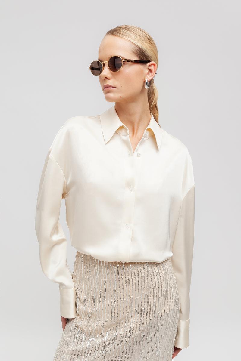 Weili zheng Camicia in satin Hotsell