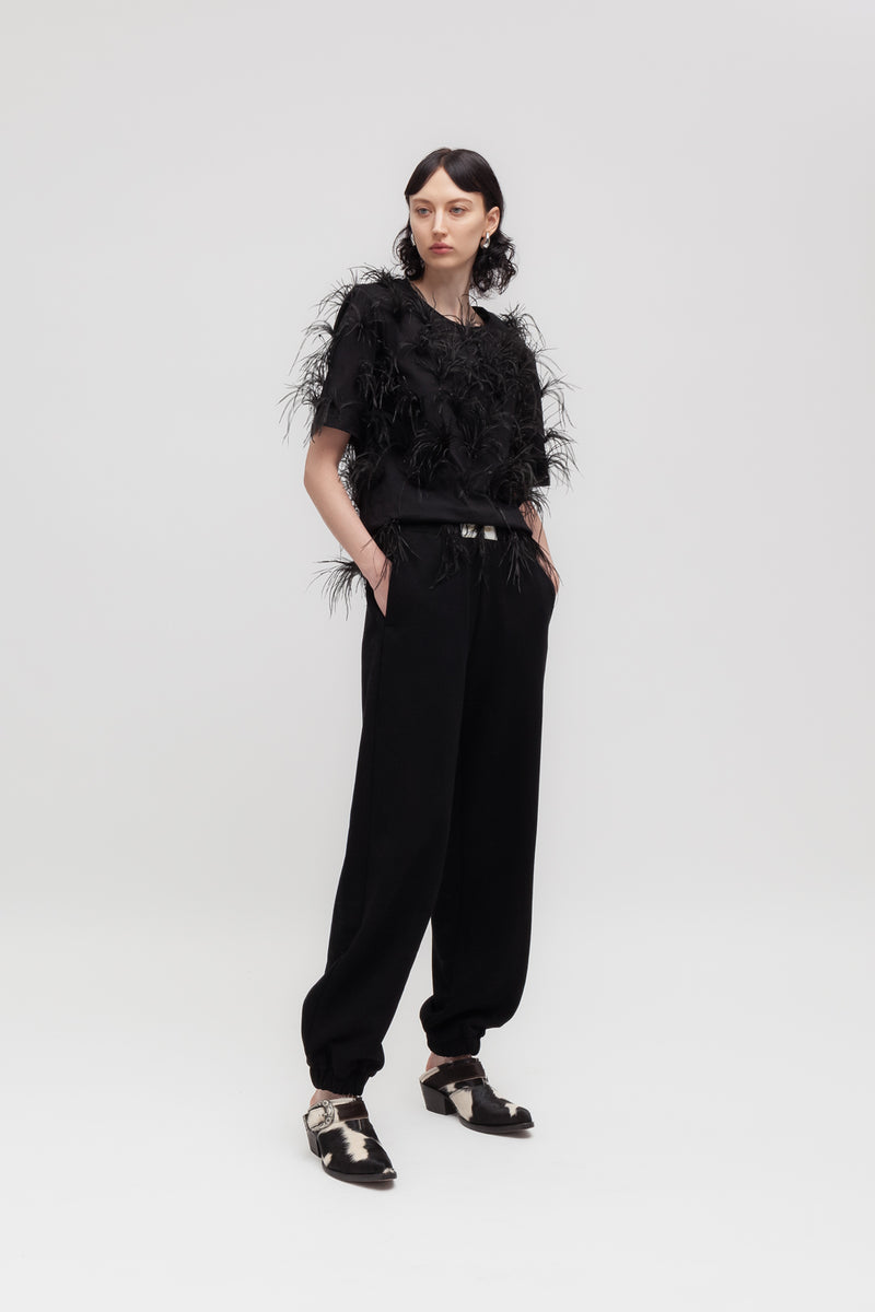 Weili zheng Pantalone in felpa In Saldo