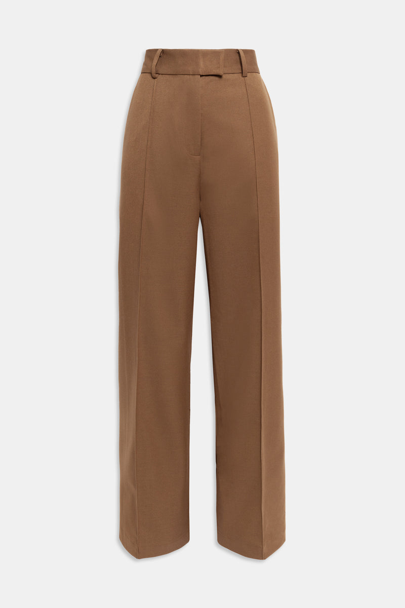 Weili zheng Pantalone wide leg in gabardina 2025