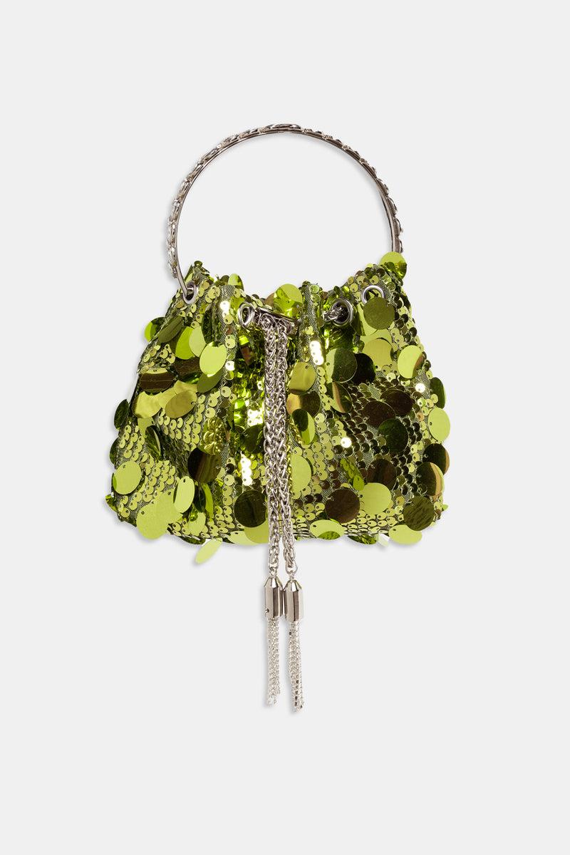Weili zheng Borsa gioiello con paillettes In Vendita