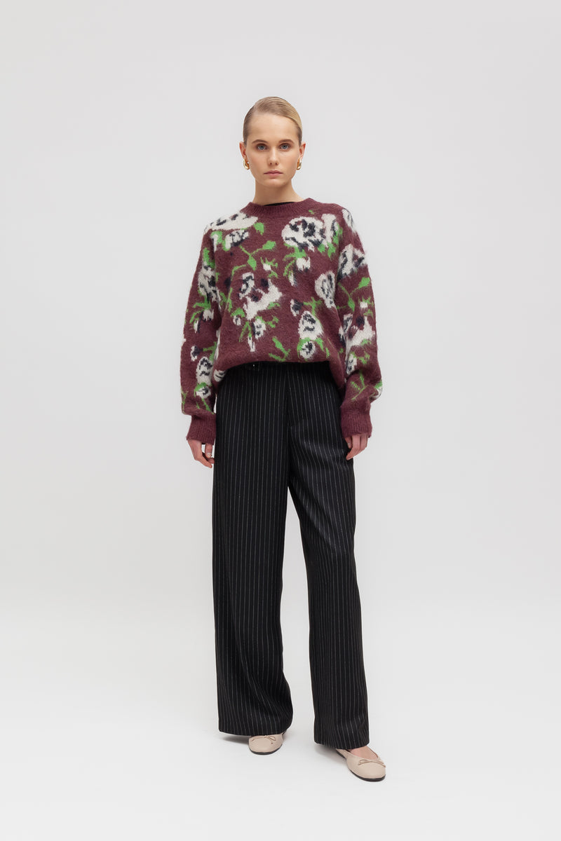 Weili zheng Pullover in maglia jaquard Vendite Flash