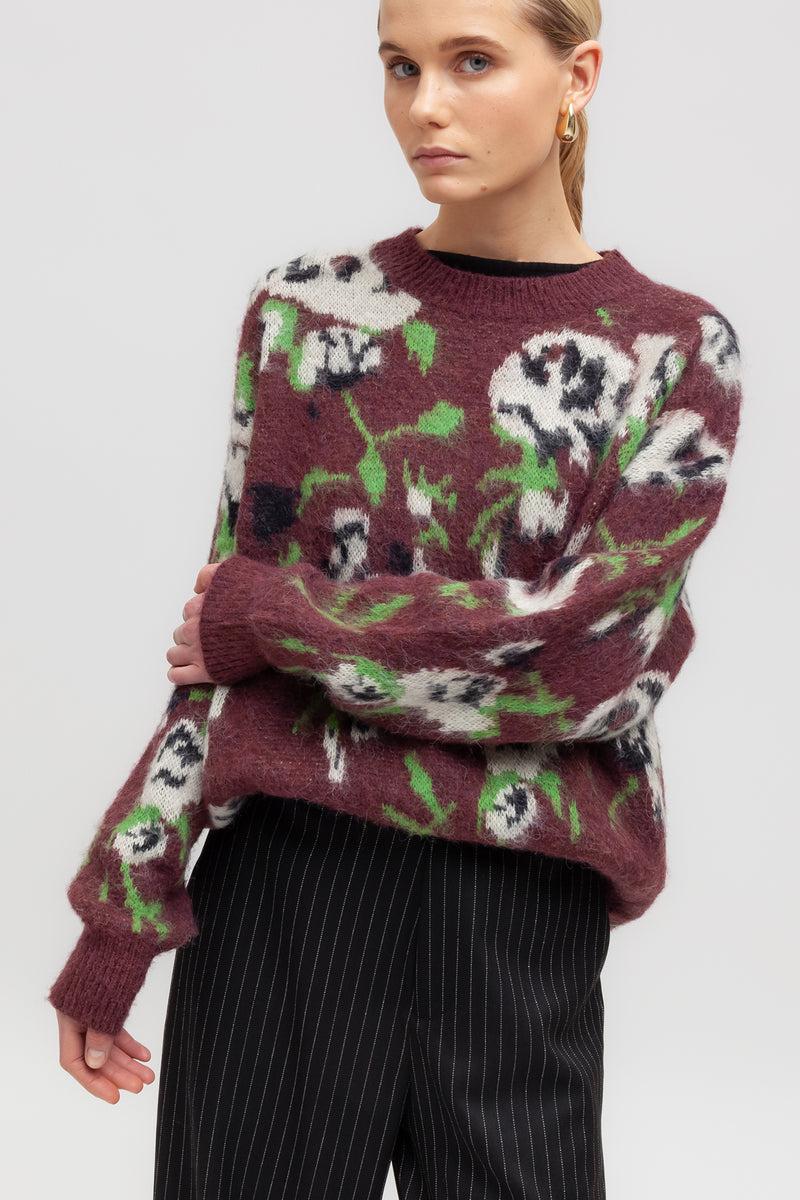 Weili zheng Pullover in maglia jaquard Vendite Flash