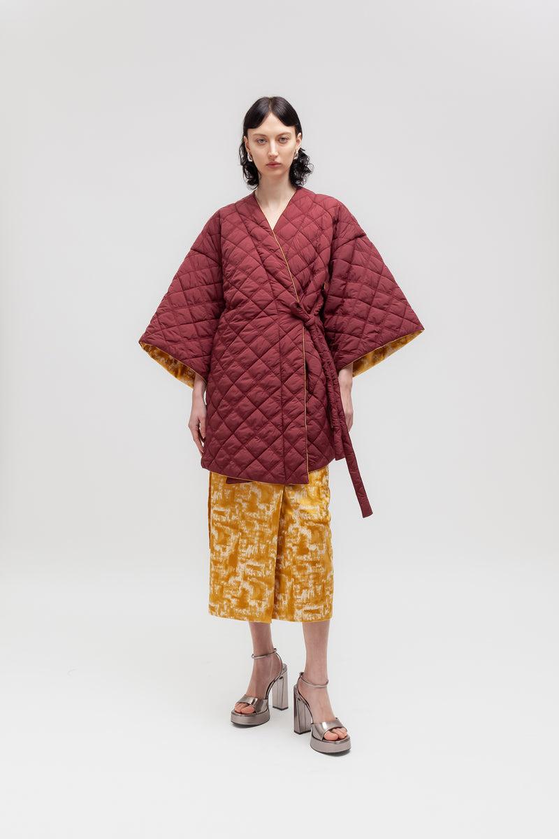Weili zheng Kimono trapuntato double wear Cyber Monday