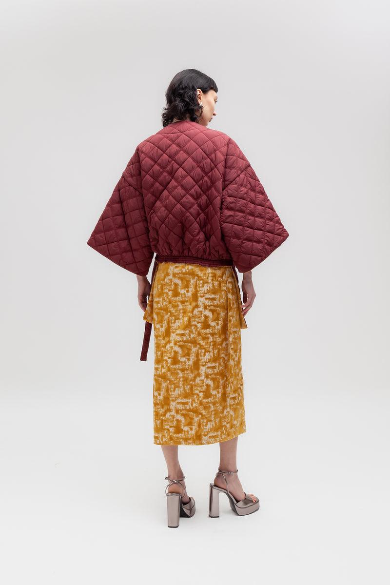 Weili zheng Kimono trapuntato double wear Cyber Monday