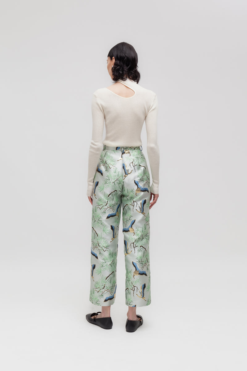 Weili zheng Pantalone in broccato 2025