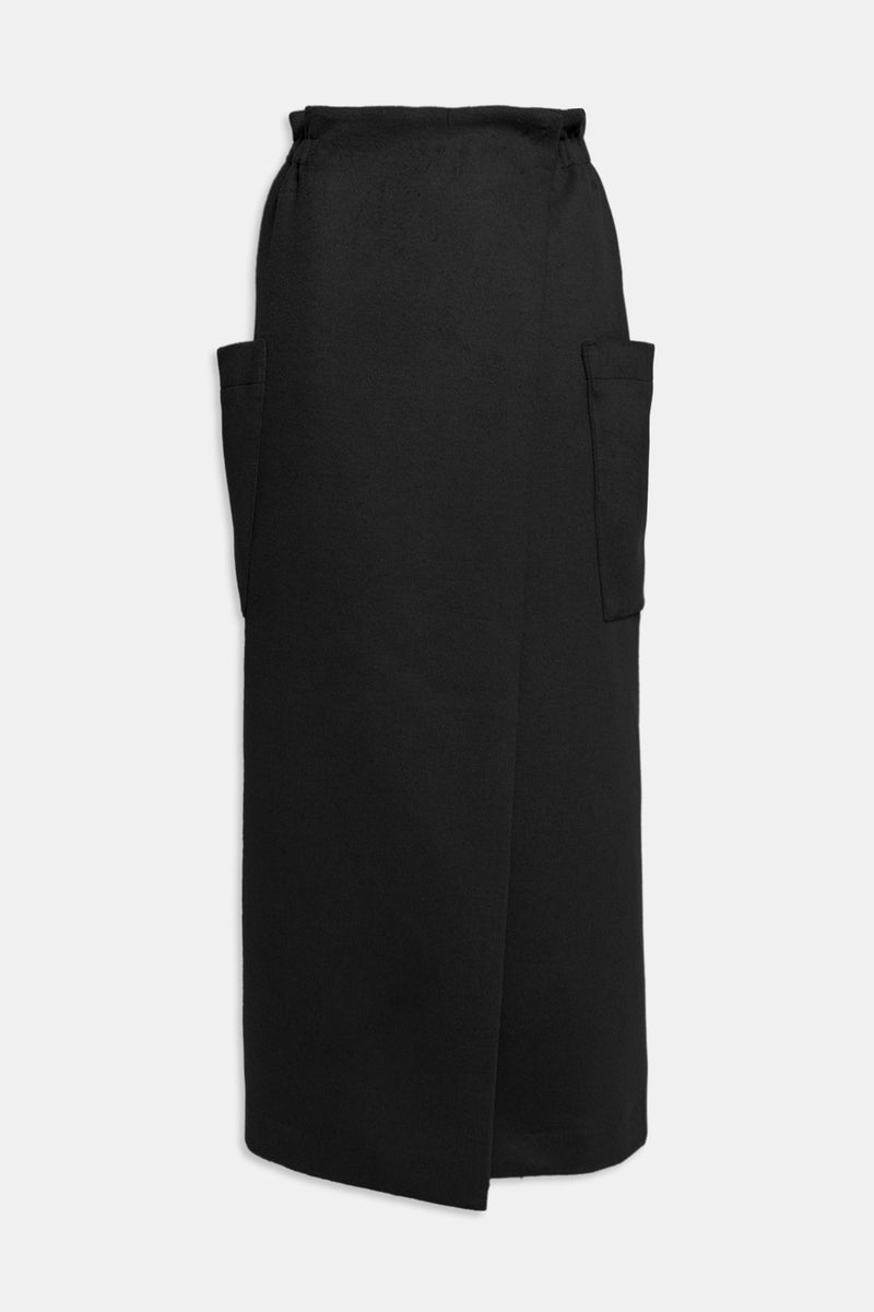 Weili zheng Gonna in panno con tasche applicate Pezzi Unici