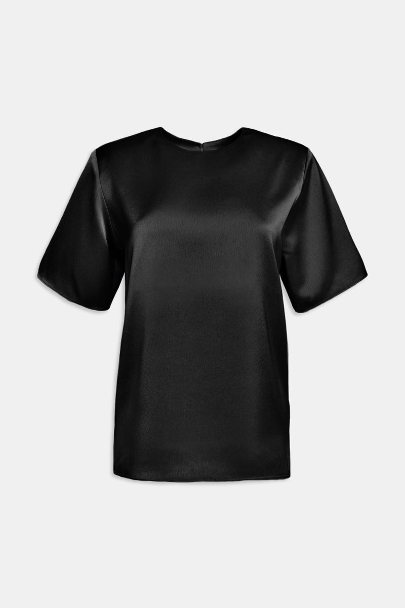 Weili zheng T-shirt in satin Affare Del Giorno