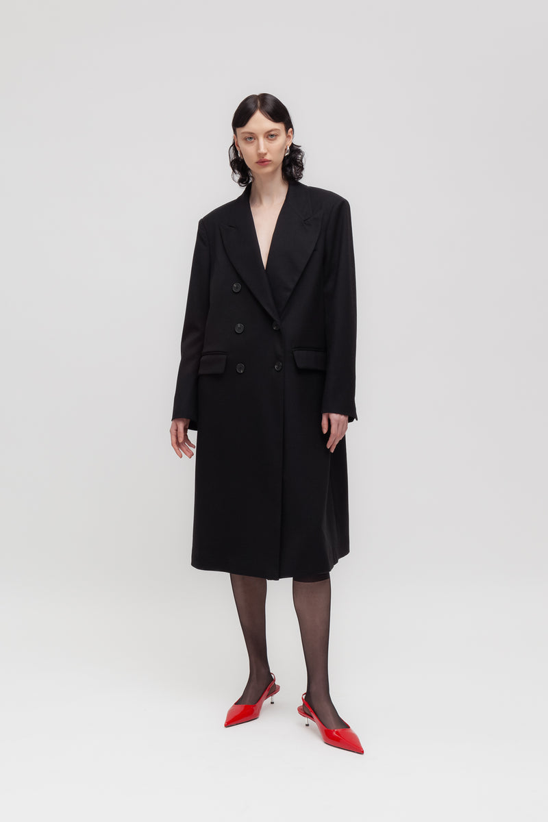 Weili zheng Cappotto in gabardina con ricamo drago Vendite Flash