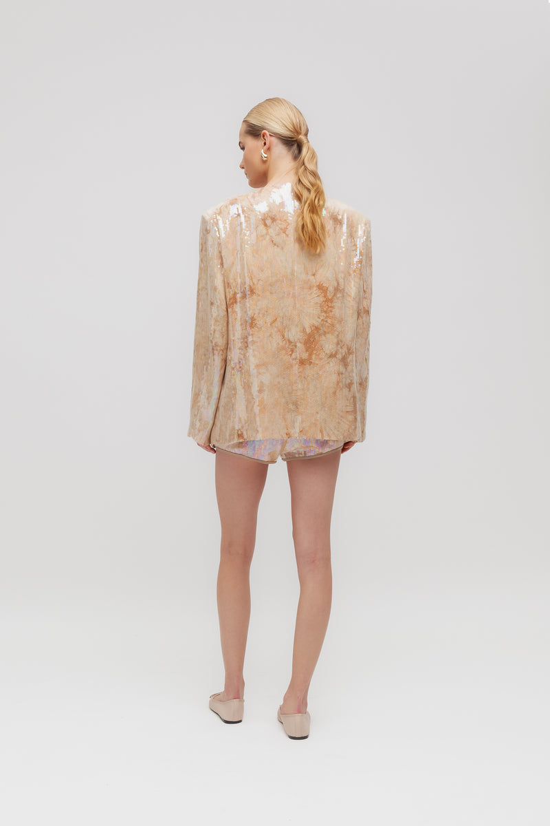 Weili zheng Blazer monopetto in paillettes Negozio